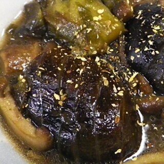 茄子椎茸の煮浸し